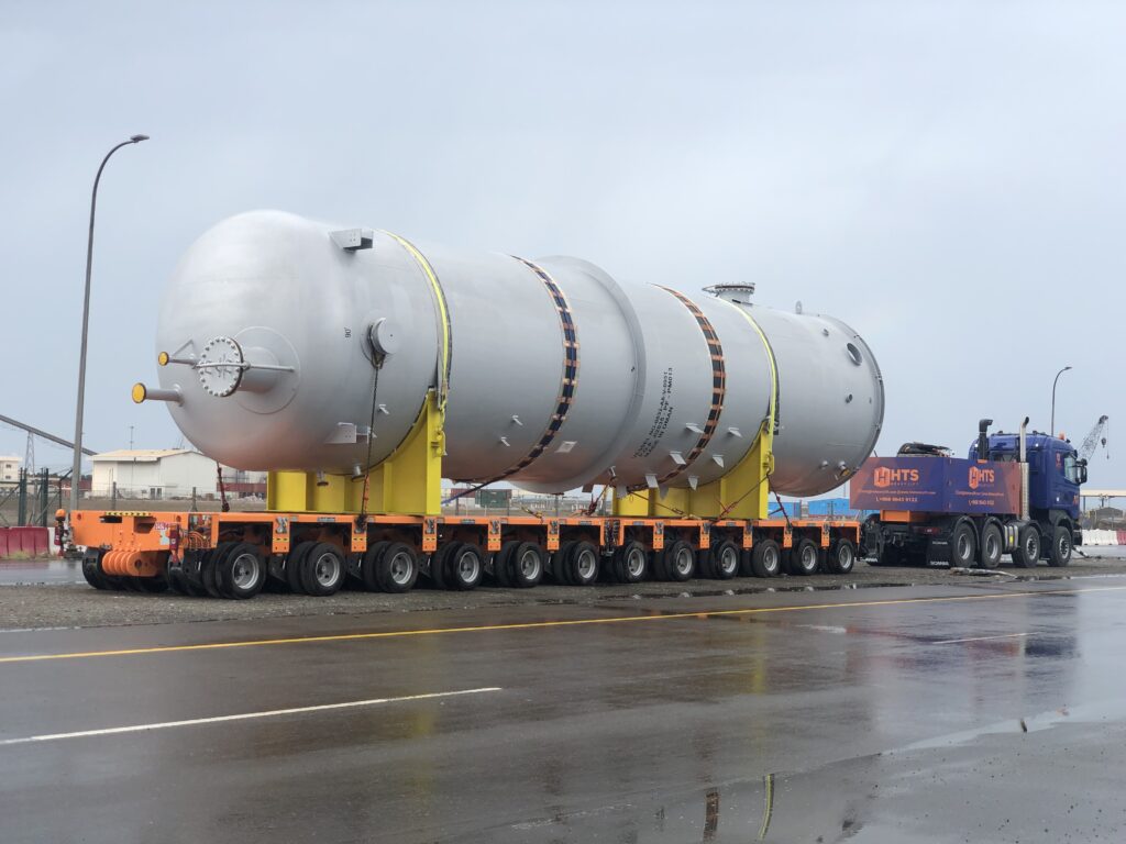 image of multi axle with heavy load