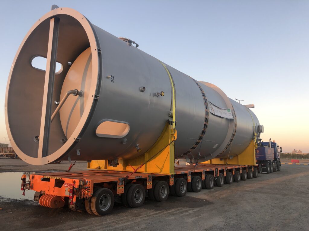 image of multi axle with heavy load